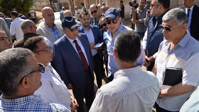 محافظ الدقهلية ووزير الري تفقدان حالة تطوير الكباري والترع وأعمال تطهيرها