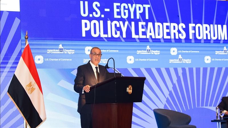 وزير الخارجية خلال مشاركته في المنتدى الاقتصادي