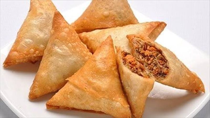 السمبوسك باللحم
