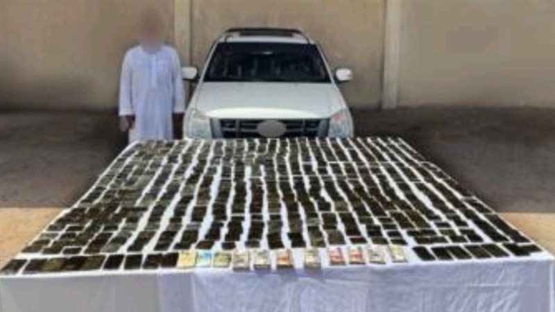 جانب من المضبوطات 