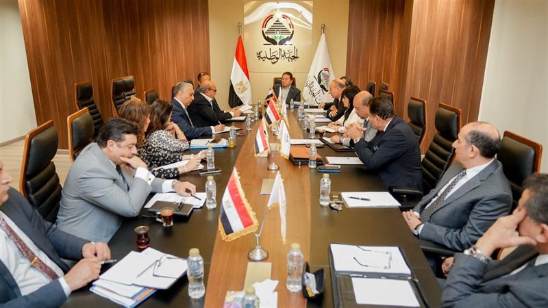 اجتماع أمانة الدفاع والأمن القومي بحزب الجبهة الوطنية