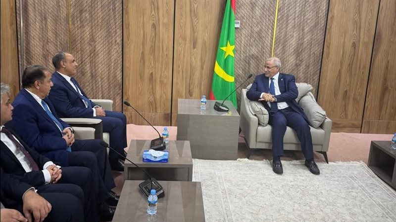 وزير الخارجية ونظيره الموريتاني