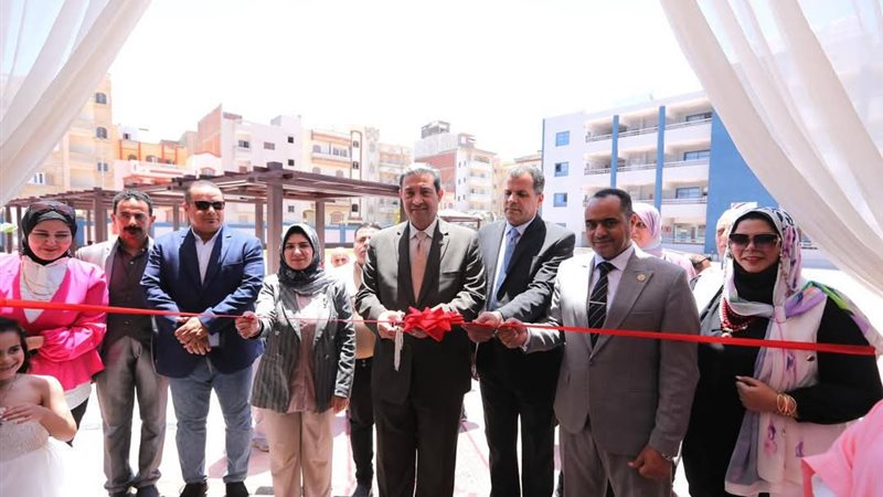محافظ دمياط يفتتح المدرسة اليابانية الثانية 