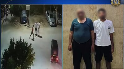 شاهد جريمة ثأر تهز حلوان.. شاب يقتل دفاعا عن سيدة والأمن يكشف التفاصيل