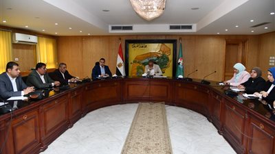 اجتماع موسع لبحث سبل استغلال الفرص الاستثمارية بالفيوم