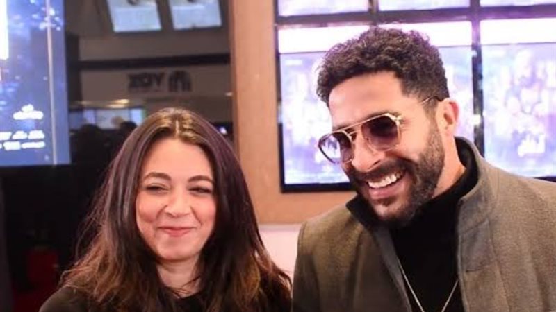 مصطفى منصور وهايدي رفعت 