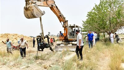 حملات أزالة للتعديات على بحر قارون بالفيوم 