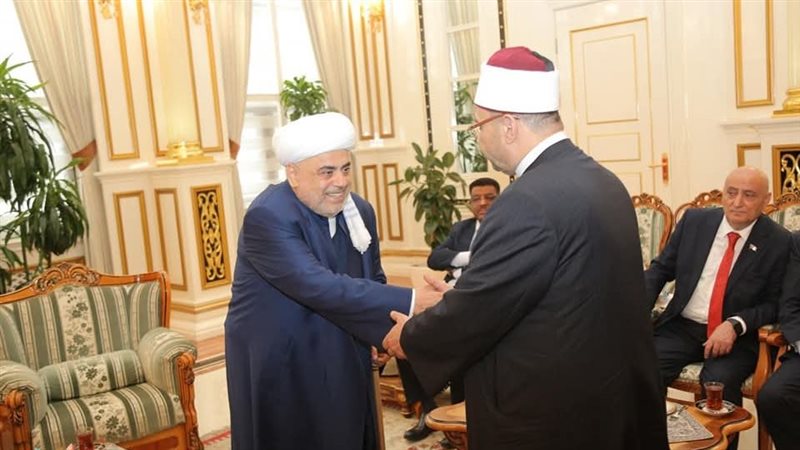 الأمين العام للمجلس الأعلى للشئون الإسلامية ومفتي القوقاز