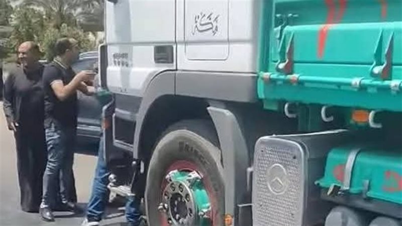 صورة من موقع الحادث 