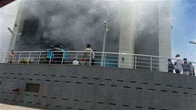 تسريب غاز يتسبب في حريق مول شهير بالشروق