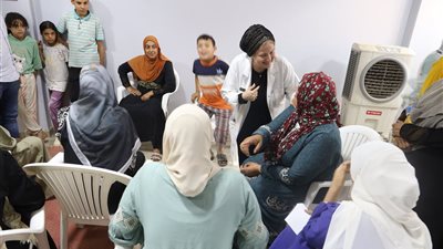 2830 مستفيدا من قافلة طبية للقومي للبحوث بقرى المنوفية