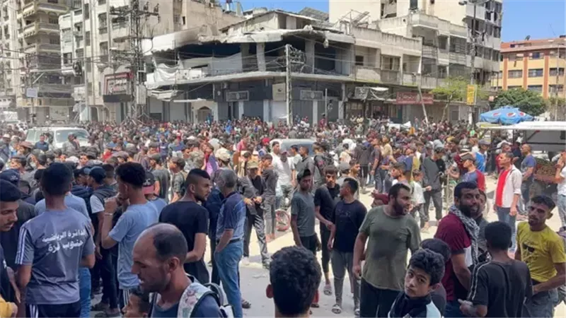 إطلاق نار على الفلسطينيين في مراكز توزيع المساعدات 