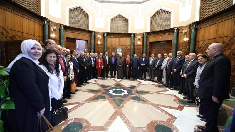شيخ الأزهر يستقبل رئيس الطائفة الإنجيليَّة والوفد المرافق له
