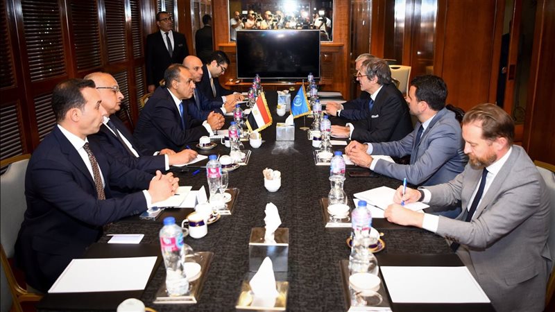 لقاء مدير الوكالة الدولية للطاقة الذرية 