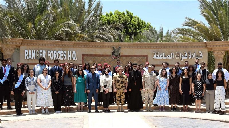 زيارة وفد شباب المصريين المقيمين بالخارج 