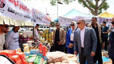 محافظ الإسماعيلية يفتتح «سوق اليوم الواحد» في نسخته التاسعة