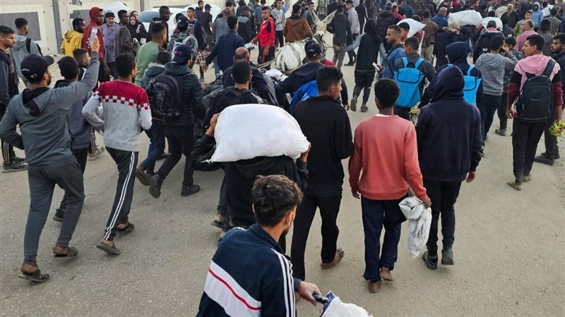 ضحايا مراكز توزيع المساعدات في غزة