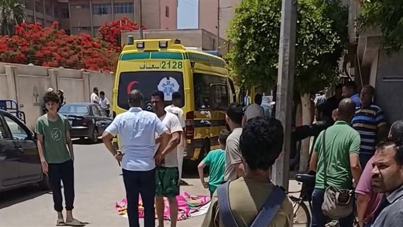 سقوط عجوز من شقتها بالدور الخامس بالمنوفية
