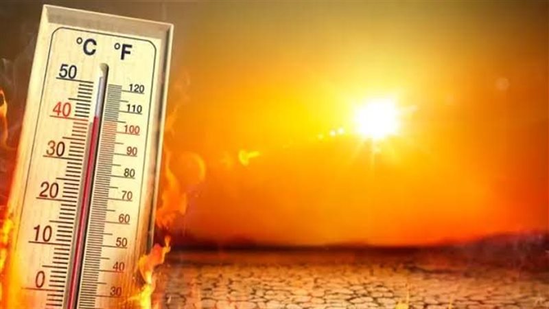 درجات الحرارة 