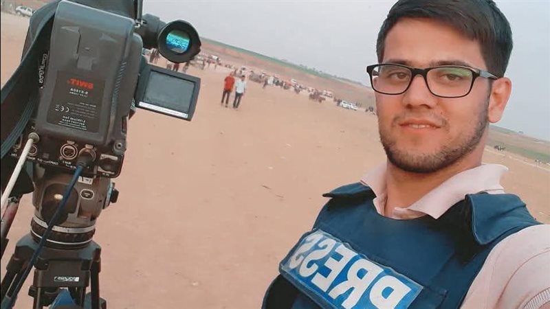 الصحفي الشهيد إسماعيل بدح - شهيد مستشفى المعمداني