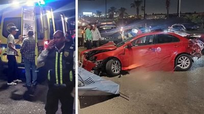 حادث مروع بطريق العبور.. سيارة يقودها طفل تدهس 3 شباب وتودي بحياتهم