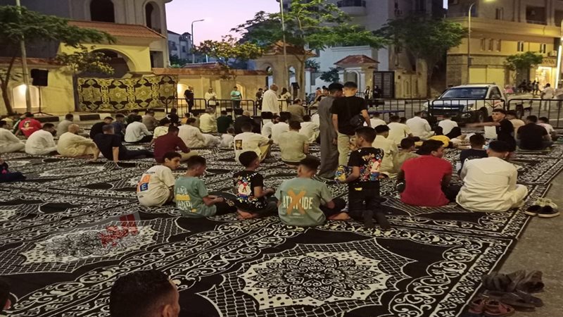 صلاة عيد الأضحى بالمحلة