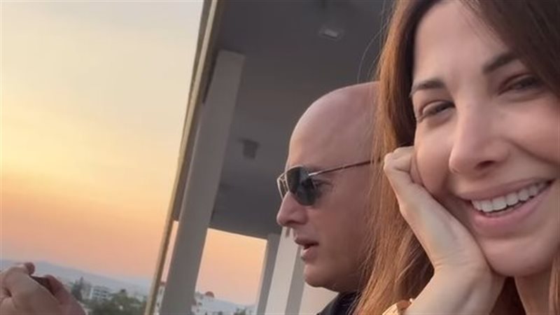 نانسي عجرم وزوجها