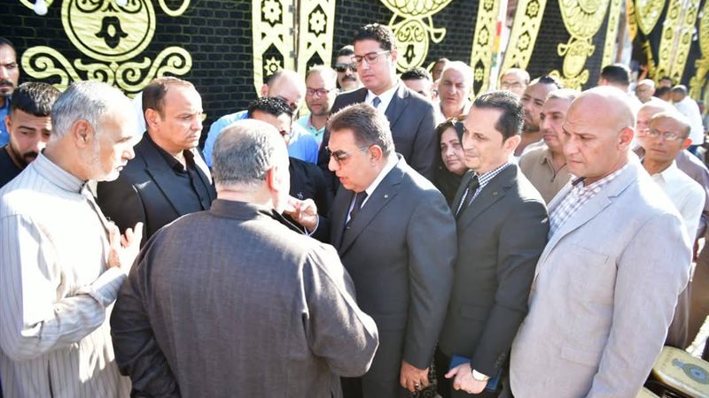 جانب من العزاء