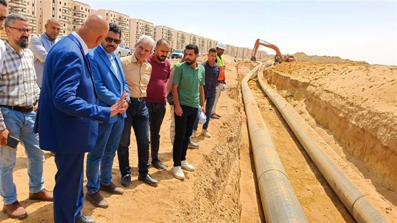 جولة وزارة الإسكان في العبور الجديدة