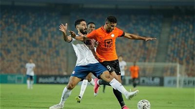 سيراميكا ينهي الشوط الأول متقدما بهدف على البنك في نهائي كأس عاصمة مصر