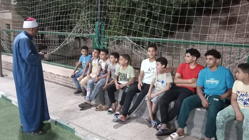 أوقاف الفيوم أثناء اللقاء
