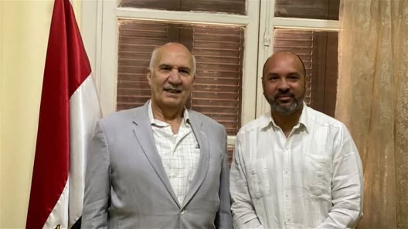 رئيس حزب التجمع خلال لقائه سفير كوبا: علاقتنا صداقة تاريخية 