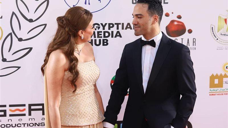 بشرى وطليقها خالد حميدة