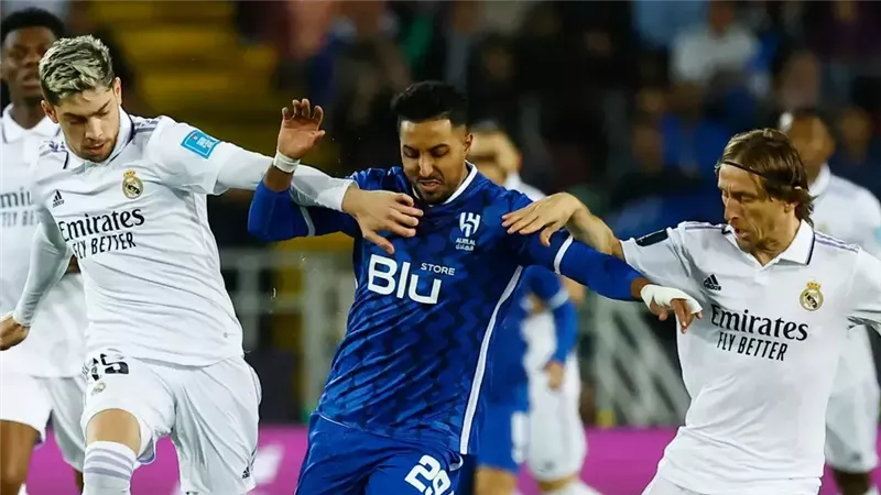 الهلال السعودي وريال مدريد