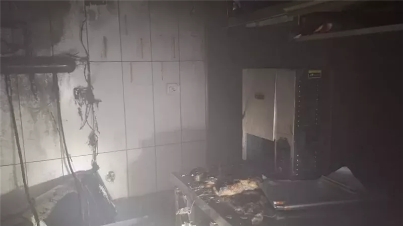 حريق داخل مطعم بافلو برجر المجاور لمسرح الزعيم بمنطقة الهرم