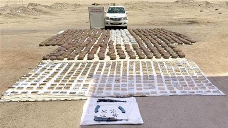 مضبوطات البؤرة الإجرامية 