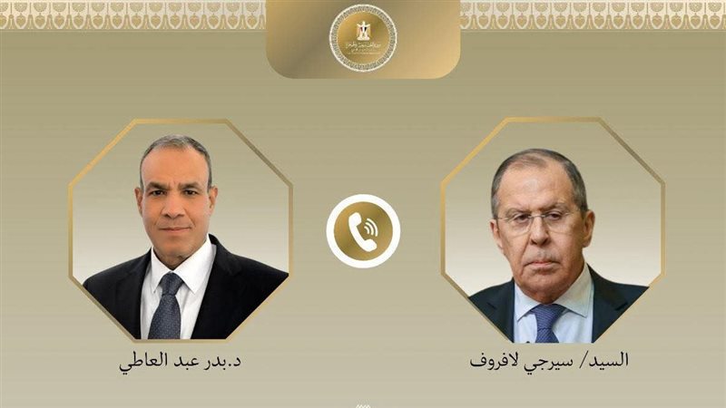 وزير الخارجية ونظيره الروسي 