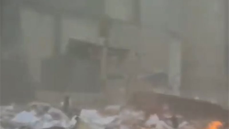 قصف التلفزيون الإيراني 