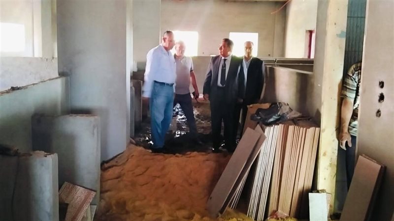 محافظ الدقهلية يتفقد أعمال تطوير مجلس مدينة السنبلاوين