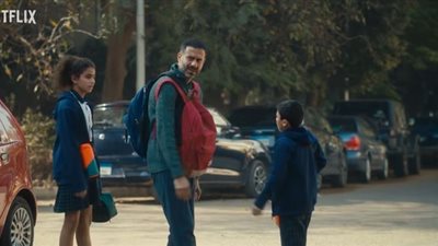 معاناة محمد فراج بعد وفاة زوجته فى مسلسل 
