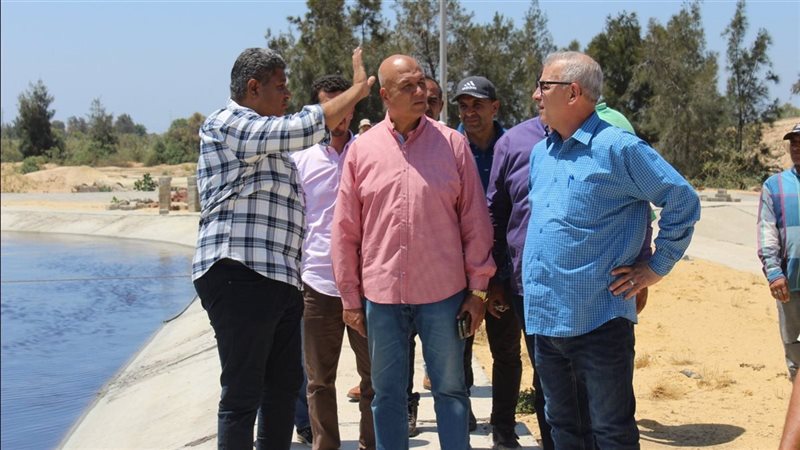 مسؤولو الإسكان في برج العرب الجديدة