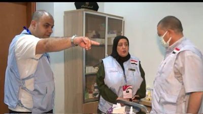 عيادات البعثة الطبية تستقبل 56 ألف و700 زيارة من الحجاج المصريين