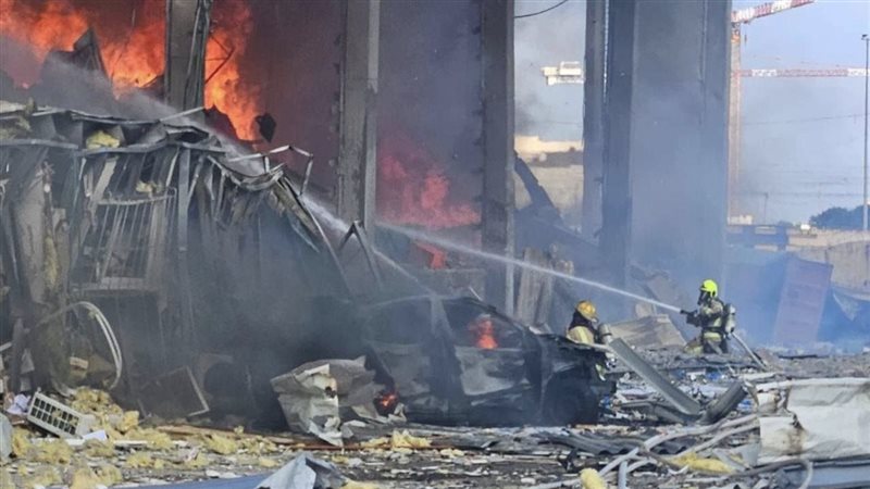 هجوم إيراني على بئر سبع 