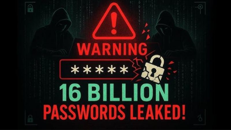 تسريب بيانات 16 مليار حساب
