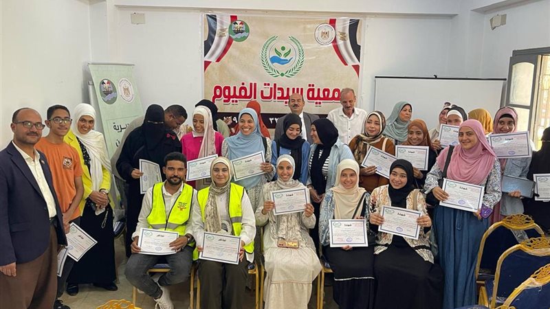 جانب من ندوة الادمان بالفيوم