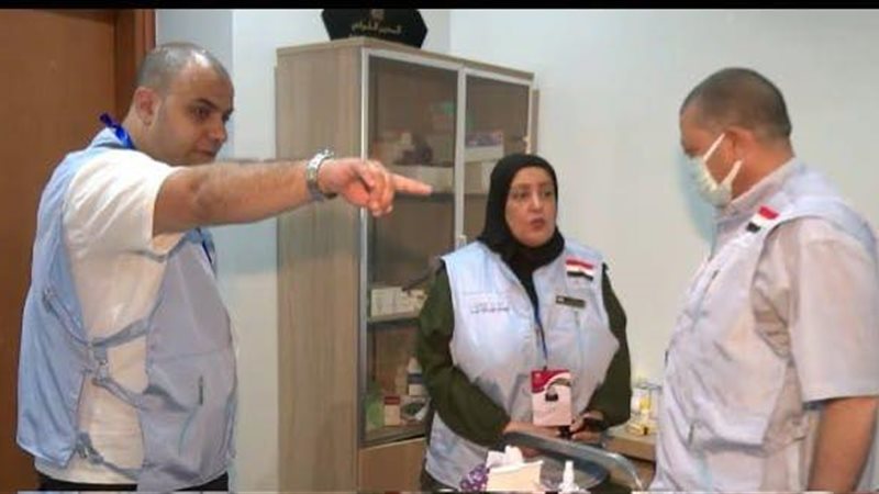 الحجاج المصريين
