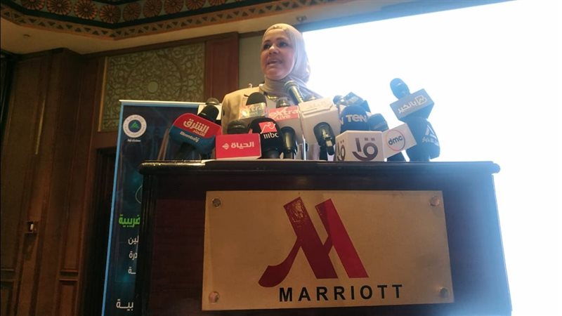 رشا عبد العال رئيس مصلحة الضرائب 