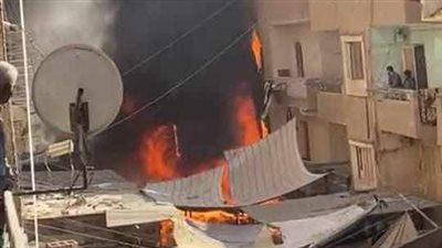 أول قرار من النيابة بشأن حريق أحد الأسواق التجارية في فيصل 