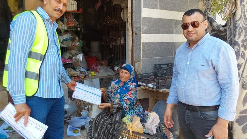 حملات مندوبى شركة مياه الشرب بالفيوم على القرى