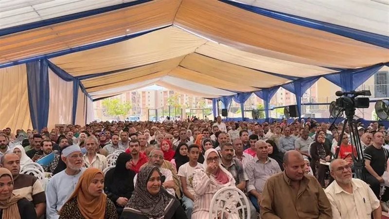قرعة تخصيص أراض بالعبور الجديدة 